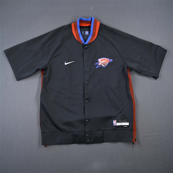 Lugentz Dort - Oklahoma City Thunder - Game-Issued City Edition Jacket  - 2022-23 NBA Season