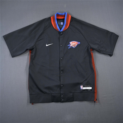 Lugentz Dort - Oklahoma City Thunder - Game-Issued City Edition Jacket  - 2022-23 NBA Season