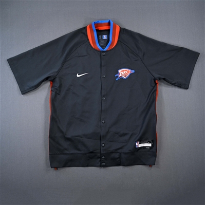 Jaylin Williams - Oklahoma City Thunder - Game-Issued City Edition Jacket  - 2022-23 NBA Season
