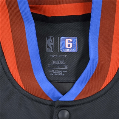 Jaylin Williams - Oklahoma City Thunder - Game-Issued City Edition Jacket  - 2022-23 NBA Season
