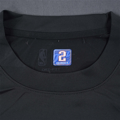 Shai Gilgeous-Alexander - Oklahoma City Thunder - Game-Issued City Edition Long-Sleeved Shooting Shirt  - 2022-23 NBA Season