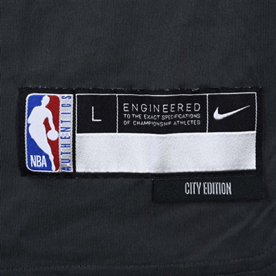 Shai Gilgeous-Alexander - Oklahoma City Thunder - Game-Issued City Edition Long-Sleeved Shooting Shirt  - 2022-23 NBA Season