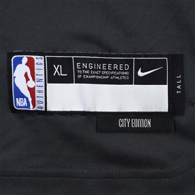 Olivier Sarr - Oklahoma City Thunder - Game-Issued City Edition Long-Sleeved Shooting Shirt  - 2022-23 NBA Season