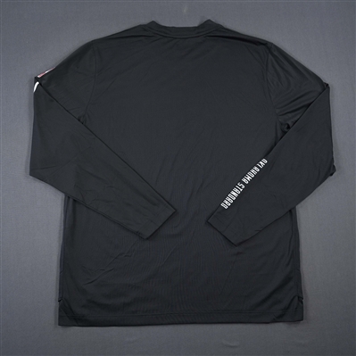 Jaylin Williams - Oklahoma City Thunder - Game-Issued City Edition Long-Sleeved Shooting Shirt  - 2022-23 NBA Season