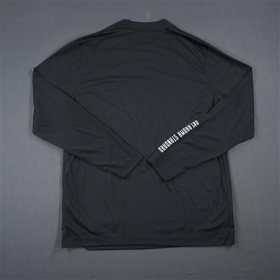 Aaron Wiggins - Oklahoma City Thunder - Game-Issued City Edition Long-Sleeved Shooting Shirt  - 2022-23 NBA Season
