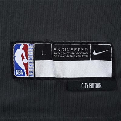 Aaron Wiggins - Oklahoma City Thunder - Game-Issued City Edition Long-Sleeved Shooting Shirt  - 2022-23 NBA Season