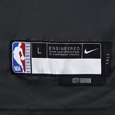 Ousmane Dieng - Oklahoma City Thunder - Game-Issued City Edition Long-Sleeved Shooting Shirt  - 2022-23 NBA Season