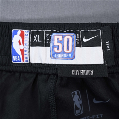 Jeremiah Robinson-Earl - Oklahoma City Thunder - Game-Issued City Edition Pants  - 2022-23 NBA Season