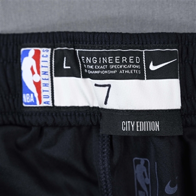 George Hill - Indiana Pacers - Game-Issued City Edition Pants  - 2022-23 NBA Season