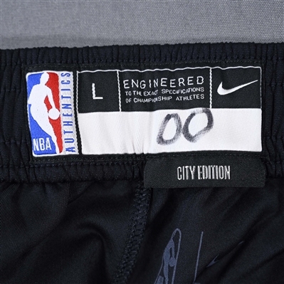 Bennedict Mathurin - Indiana Pacers - Game-Issued City Edition Pants  - 2022-23 NBA Season