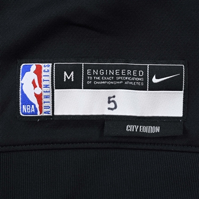 Dejounte Murray - Atlanta Hawks - City Edition Jacket - Worn 12/30/2022  - 2022-23 NBA Season