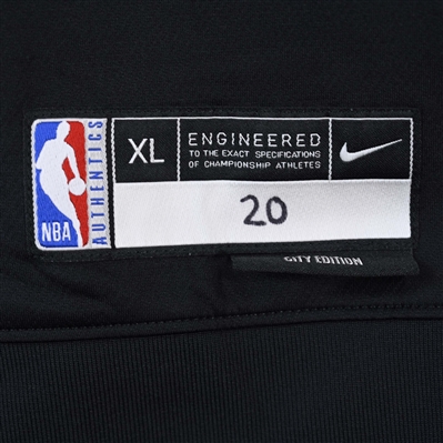 John Collins - Atlanta Hawks - Game-Issued City Edition Jacket  - 2022-23 NBA Season