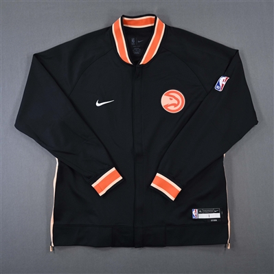 Jalen Johnson - Atlanta Hawks - Game-Issued City Edition Jacket  - 2022-23 NBA Season