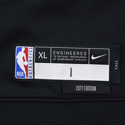 Jalen Johnson - Atlanta Hawks - Game-Issued City Edition Jacket  - 2022-23 NBA Season