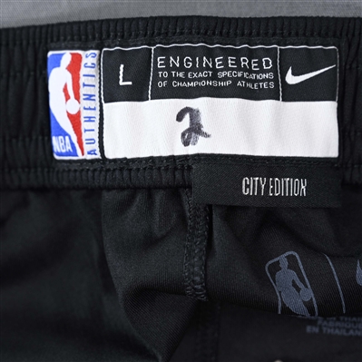 Trent Forrest - Atlanta Hawks - Game-Issued City Edition Pants  - 2022-23 NBA Season