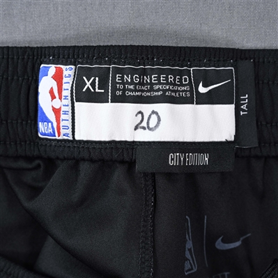 John Collins - Atlanta Hawks - Game-Issued City Edition Pants  - 2022-23 NBA Season