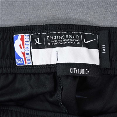 Jalen Johnson - Atlanta Hawks - Game-Issued City Edition Pants  - 2022-23 NBA Season