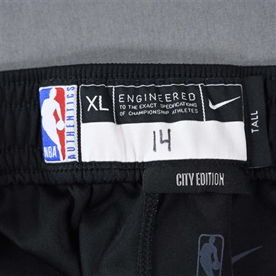 AJ Griffin - Atlanta Hawks - Game-Issued City Edition Pants  - 2022-23 NBA Season