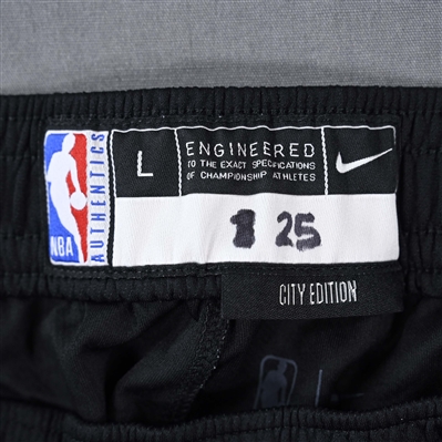 Garrison Matthews - Atlanta Hawks - Game-Issued City Edition Pants  - 2022-23 NBA Season