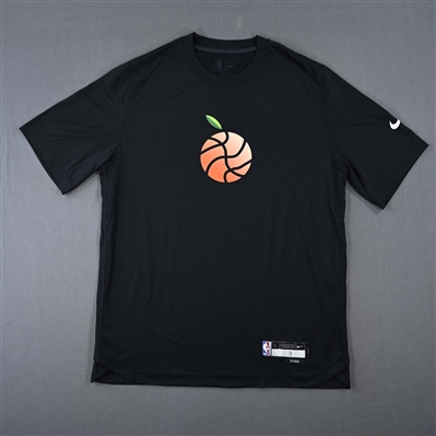 Bogdan Bogdanovic - Atlanta Hawks - Game-Issued City Edition Short-Sleeved Shooting Shirt  - 2022-23 NBA Season