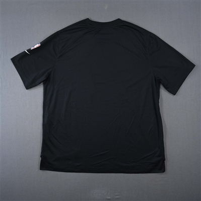 Clint Capela - Atlanta Hawks - Game-Issued City Edition Short-Sleeved Shooting Shirt  - 2022-23 NBA Season