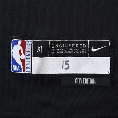 Clint Capela - Atlanta Hawks - Game-Issued City Edition Short-Sleeved Shooting Shirt  - 2022-23 NBA Season