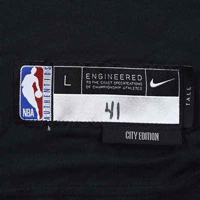 Saddiq Bey - Atlanta Hawks - Game-Issued City Edition Short-Sleeved Shooting Shirt  - 2022-23 NBA Season