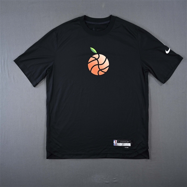 Vit Krejci - Atlanta Hawks - Game-Issued City Edition Short-Sleeved Shooting Shirt  - 2022-23 NBA Season