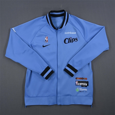 Derrick Jones Jr. - Los Angeles Clippers - Game-Issued City Edition Jacket - 2024-25 NBA Season