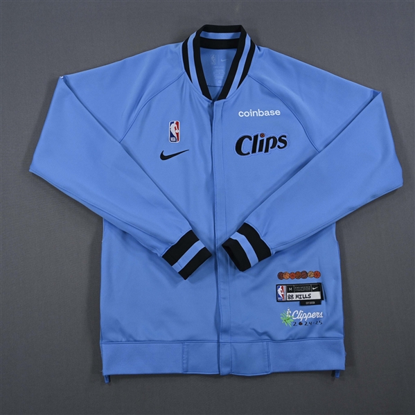 Patty Mills - Los Angeles Clippers - Game-Issued City Edition Jacket - 2024-25 NBA Season