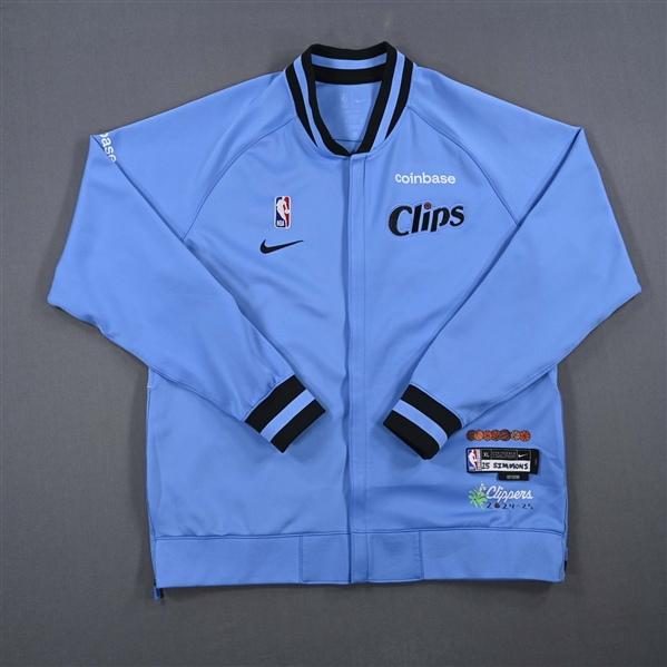 Ben Simmons - Los Angeles Clippers - Game-Issued City Edition Jacket - 2024-25 NBA Season