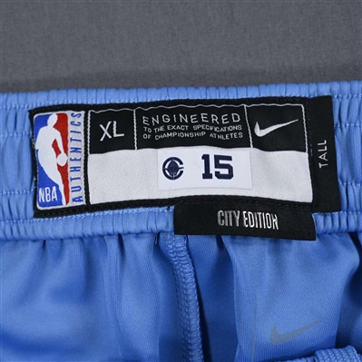 Drew Eubanks - Los Angeles Clippers - Game-Issued City Edition Pants - 2024-25 NBA Season