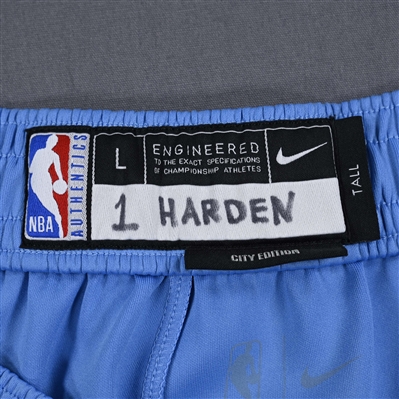 James Harden - Los Angeles Clippers - Game-Issued City Edition Pants - 2024-25 NBA Season