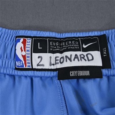 Kawhi Leonard - Los Angeles Clippers - Game-Issued City Edition Pants - 2024-25 NBA Season