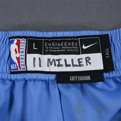 Jordan Miller - Los Angeles Clippers - Game-Issued City Edition Pants - 2024-25 NBA Season