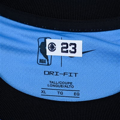 Patrick Baldwin Jr. - Los Angeles Clippers - Game-Issued City Edition Short Sleeved Shooting Shirt - 2024-25 NBA Season
