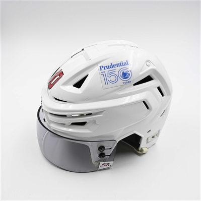 Daniel Sprong - Game-Worn White, Bauer Helmet w/ Oakley Shield - 2024-25 NHL Regular Season and 2025 Stanley Cup Playoffs