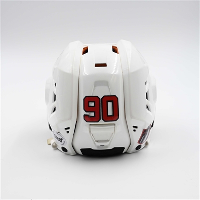 Tomas Tatar - Game-Worn White, CCM Helmet w/ Oakley Shield - 2024-25 NHL Regular Season and 2025 Stanley Cup Playoffs