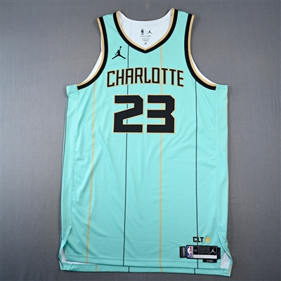 Tre Mann - Charlotte Hornets - Game-Issued City Edition Jersey - 2024-25 NBA Season