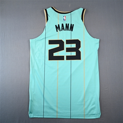 Tre Mann - Charlotte Hornets - Game-Issued City Edition Jersey - 2024-25 NBA Season