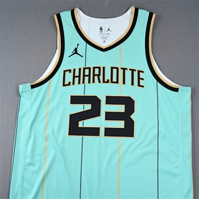 Tre Mann - Charlotte Hornets - Game-Issued City Edition Jersey - 2024-25 NBA Season