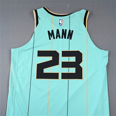 Tre Mann - Charlotte Hornets - Game-Issued City Edition Jersey - 2024-25 NBA Season