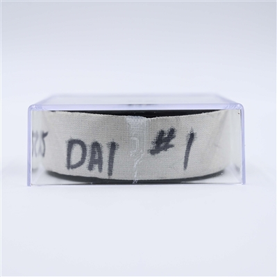 Mason Marchment - Dallas Stars - Goal Puck - April 16, 2025 vs. Nashville Predators (Predators Logo)