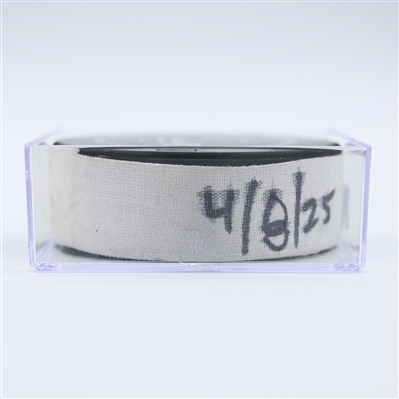 Michael McCarron - Nashville Predators - Goal Puck - April 8, 2025 vs. New York Islanders (Predators Logo)