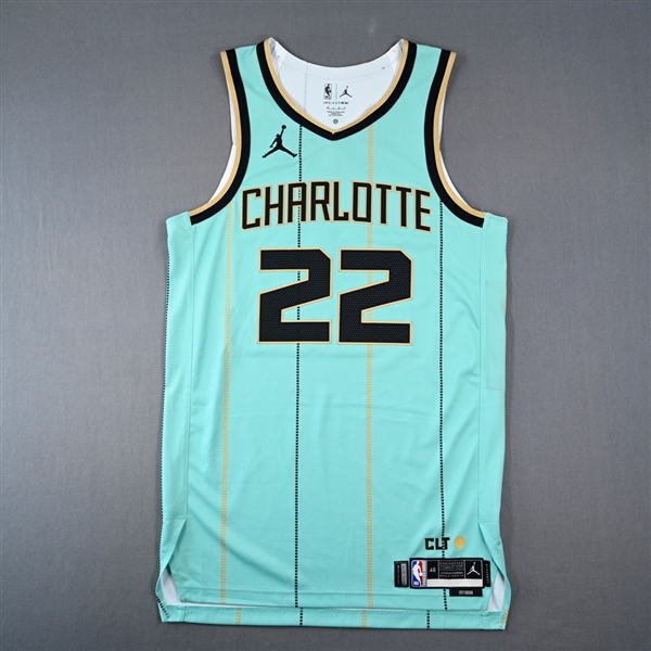 Vasilije Micic - Charlotte Hornets - Game-Issued City Edition Jersey - 2024-25 NBA Season
