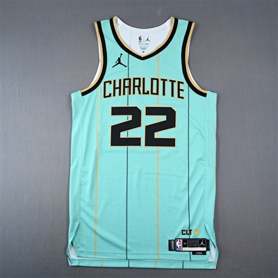 Vasilije Micic - Charlotte Hornets - Game-Issued City Edition Jersey - 2024-25 NBA Season