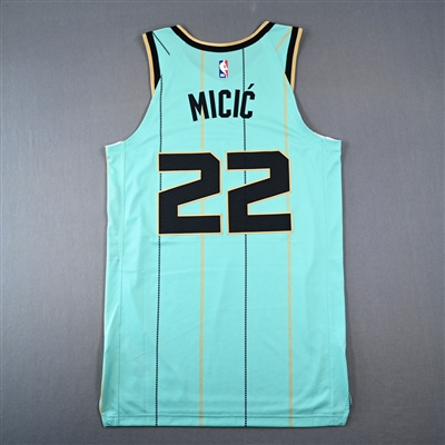 Vasilije Micic - Charlotte Hornets - Game-Issued City Edition Jersey - 2024-25 NBA Season