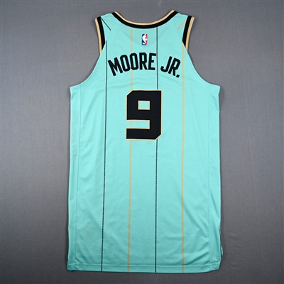 Wendell Moore Jr. - Charlotte Hornets - City Edition Jersey - Worn 4/9/2025 - 2024-25 NBA Season