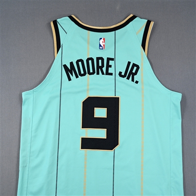 Wendell Moore Jr. - Charlotte Hornets - City Edition Jersey - Worn 4/9/2025 - 2024-25 NBA Season
