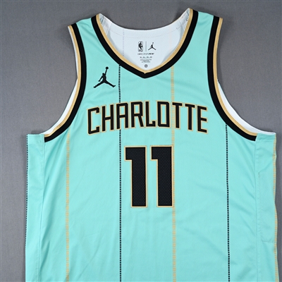 Jusuf Nurkic - Charlotte Hornets - City Edition Jersey - Worn 2 Games - 3/23/25 & 4/9/25 - 2024-25 NBA Season